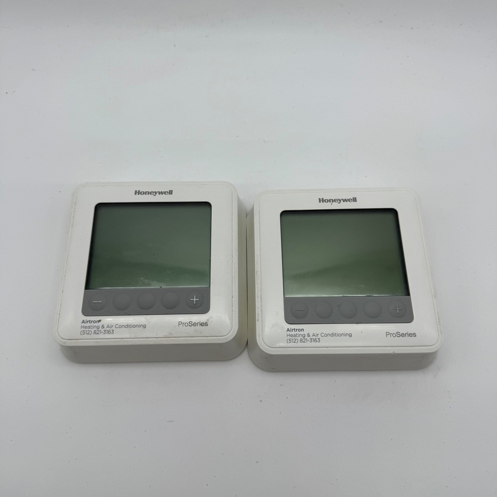 Honeywell ProSeries T6 Thermostat TH6210U2001 White Programmable Lot of 2